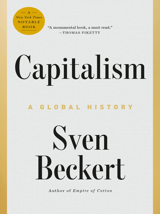 Title details for Capitalism by Sven Beckert - Wait list